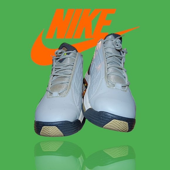 Nike 525226-001 Air Max Pillar TL Air Neutral Grey Volt Men's Size 10.5 VGUC